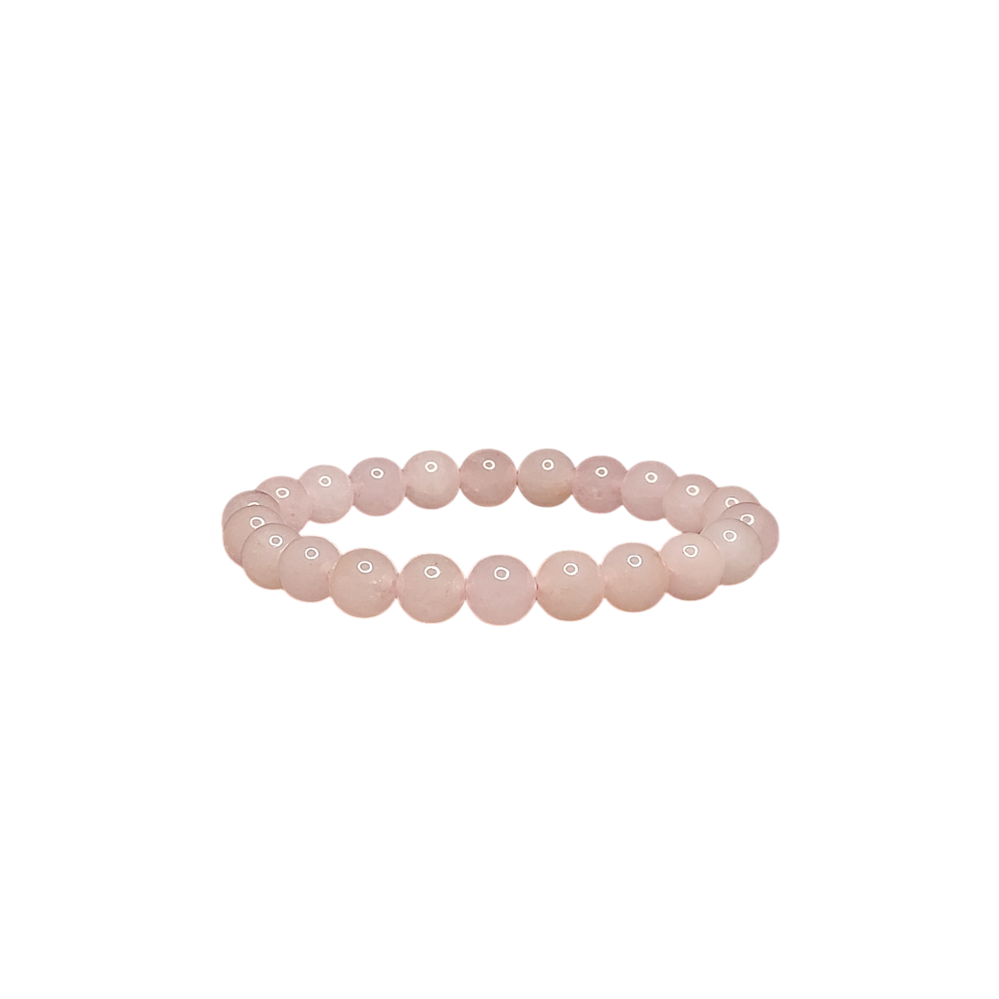 Браслет з рожевого кварцу